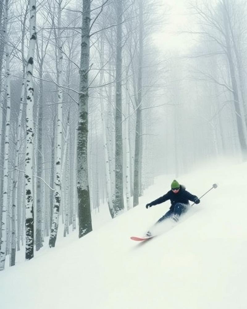 Japan snow